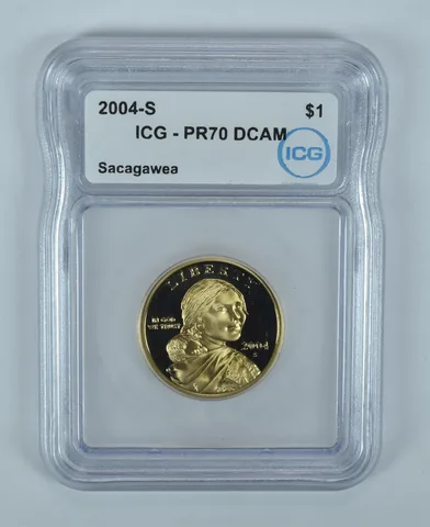 2004-S Sacagawea $1 PR70 DCAM ICG