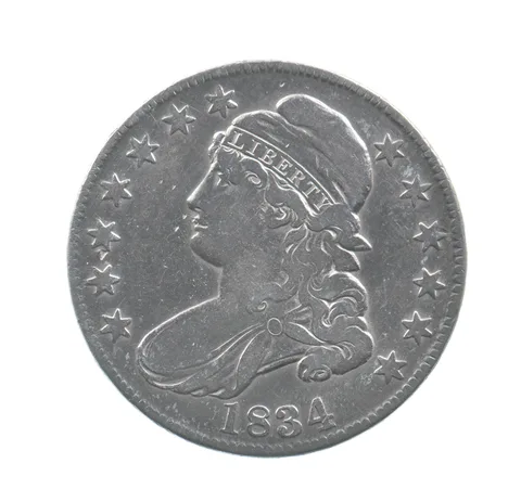 1834 Capped Bust Half Dollar Large Date Small Letters *4424