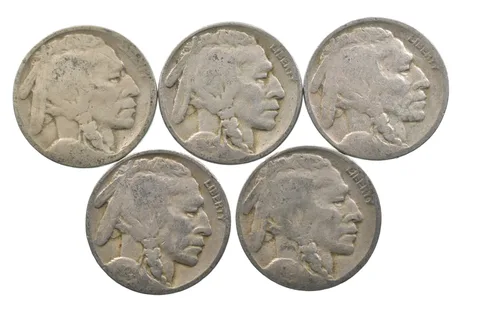 BETTER Worn Date 1929-S Worn Date 1929-D 1929-D Buffalo Nickel Collection *153