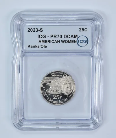 2023-S American Women Quarter Kanaka'Ole PR70 DCAM ICG