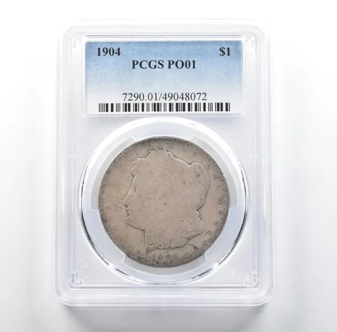 1904 Morgan Silver Dollar PO01 PCGS Lowball