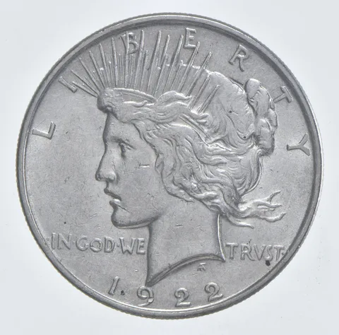 1922 Peace Silver Dollar Estate Coin Collection *231