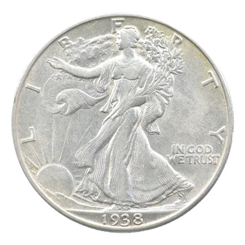 1938-D Walking Liberty Half Dollar *4637