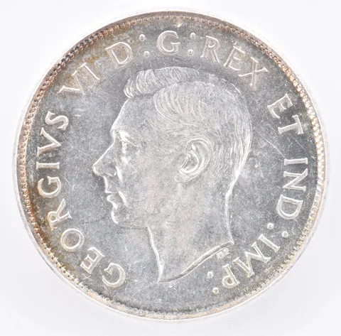 1944 Canada 50 Cents MS62 ICG Beautiful Tone *1925