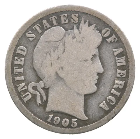 1905-O Barber Dime Micro O *3630