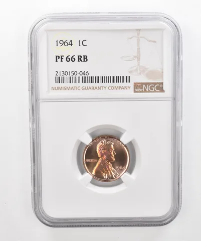 1964 Lincoln Memorial Cent PF66 RB NGC Beautiful Tone *2920