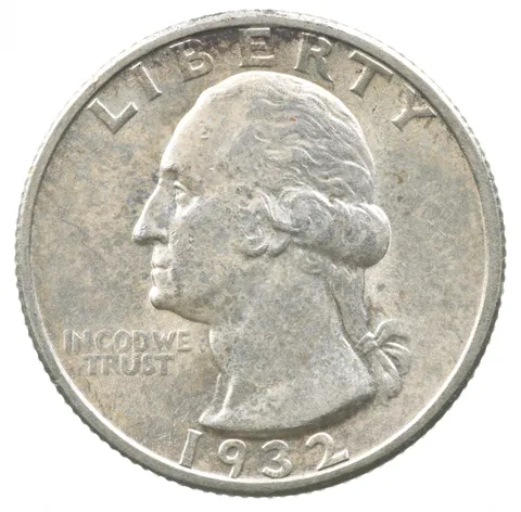 1932-S Washington Quarter a6199