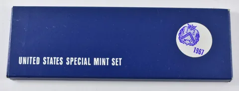 OGP 1967 US Special Mint Set SMS - (1 box) - NO COINS