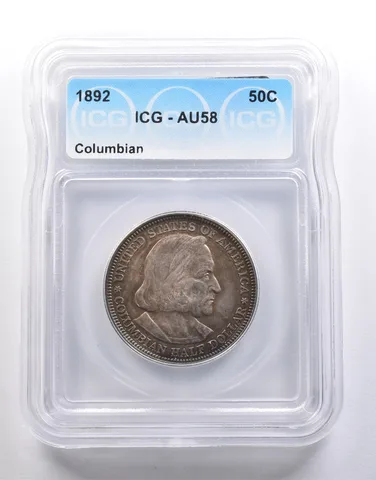 1892 Columbian Exposition Half Dollar AU58 ICG *6599