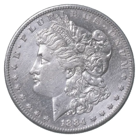 1884-S Morgan Silver Dollar *7366