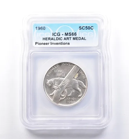 1960 So Called Half Dollar Pioneer Inventions MS66 ICG *8531