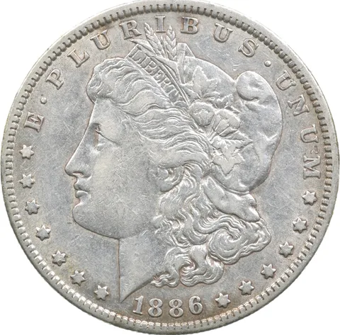 1886-O Morgan Silver Dollar *3551