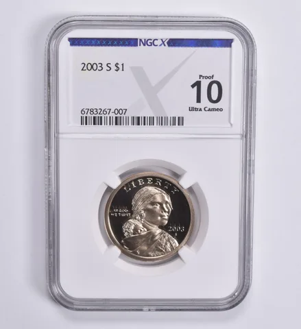 2003-S Sacagawea $1 Proof 10 UCAM NGC X NGCX