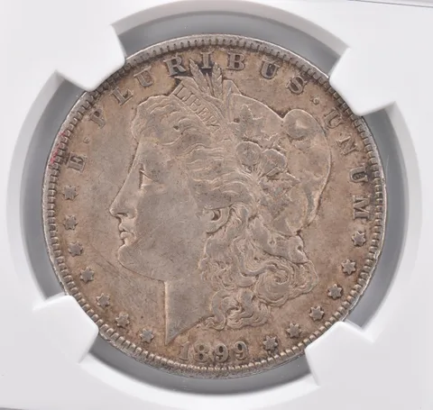 1899 Morgan Silver Dollar VF35 NGC Beautiful Tone *1782
