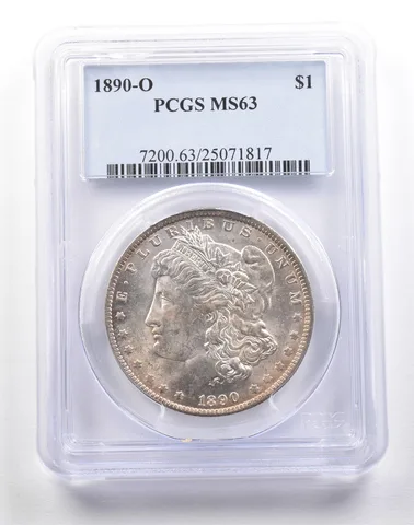 1890-O Morgan Silver Dollar MS63 PCGS *2236