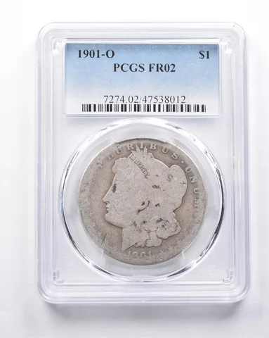 FR02 1901-O Morgan Silver Dollar PCGS Low Ball *6972