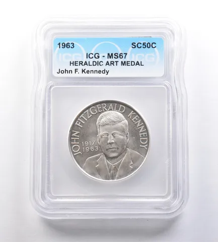1963 So-Called Half Dollar John F Kennedy MS67 ICG *7151