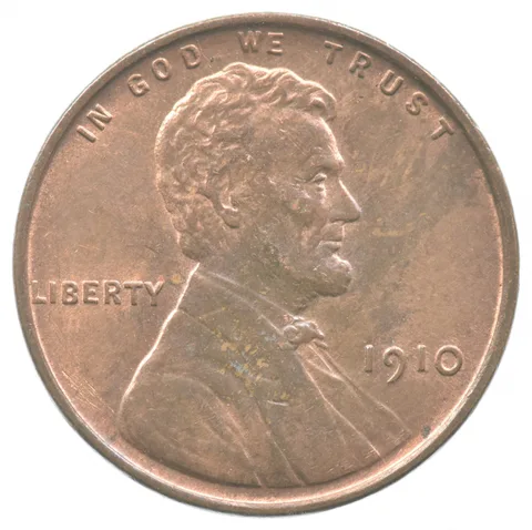 1910 Lincoln Wheat Cent *1739