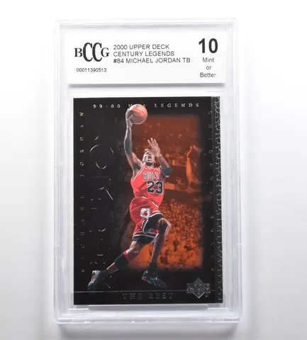 2000 Upper Deck Century Legends #84 Michael Jordan TB 10 Mint Better BCCG *7722