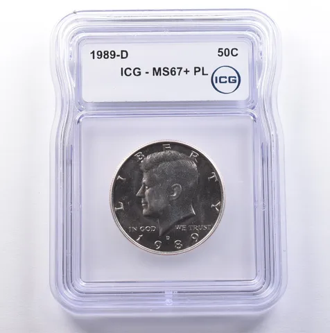 1989-D Kennedy Half Dollar MS67+ PL ICG *9120