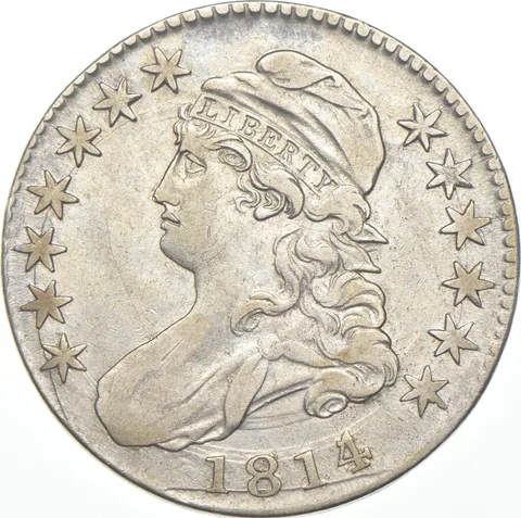 1814/3 Capped Bust Half Dollar - 101a a7900