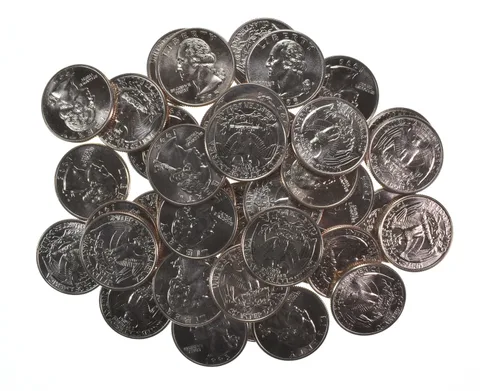 Lot (40) 1995-P Washington Quarter Clad Unc Roll