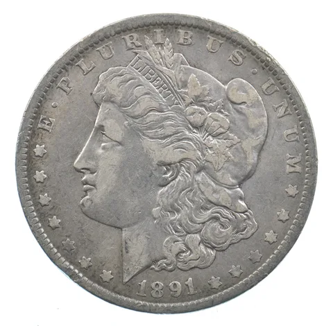 Early - 1891-O Morgan Silver Dollar - 90% US Coin *934