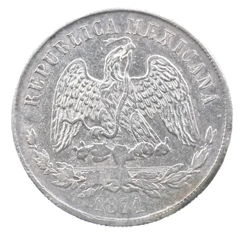 1871 Go S Mexico Peso KM#410.3 *9091