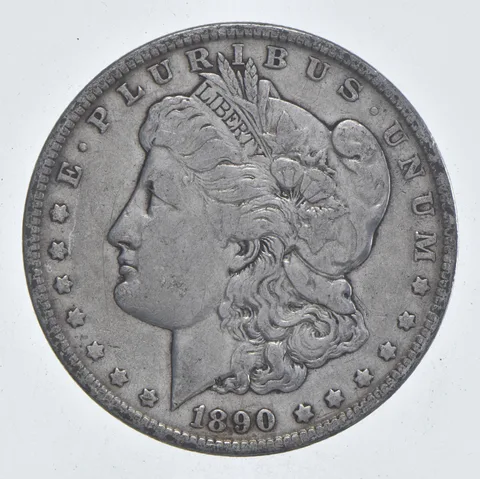 Early - 1890-O Morgan Silver Dollar - 90% US Coin *860
