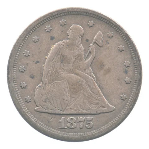 1875-S Seated Liberty Twenty Cents *4454