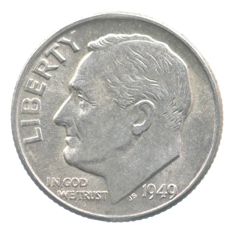 1949 Roosevelt Dime *9347