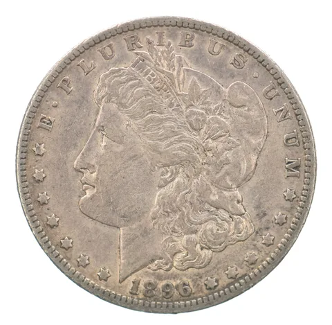 1896-O Morgan Silver Dollar Nice Tone a3615