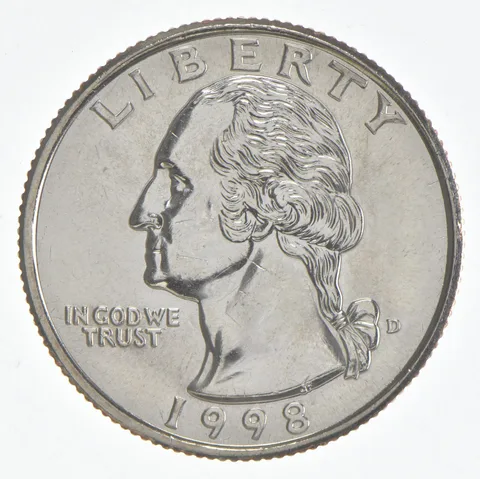 1998-D Washington Quarter Clad Unc