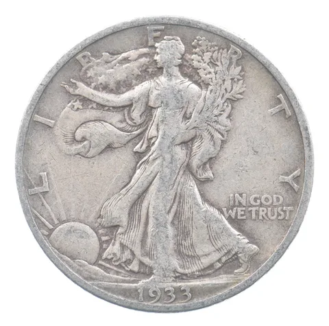 1933-S Walking Liberty Half Dollar *2589