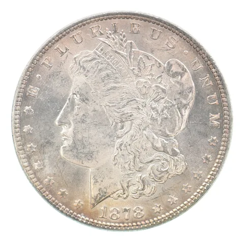 1878 7TF Morgan Silver Dollar Beautiful Tone *0687