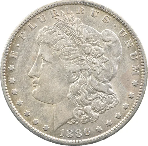 1886-O Morgan Silver Dollar a9467