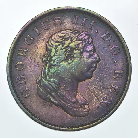 1813 Demerara and Essequibo Half Stiver Beautiful Tone a8055