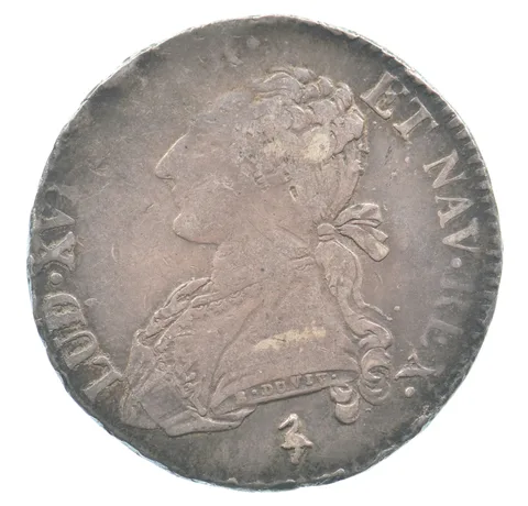 1784 A France 1/2 Ecu Louis XVI *6529