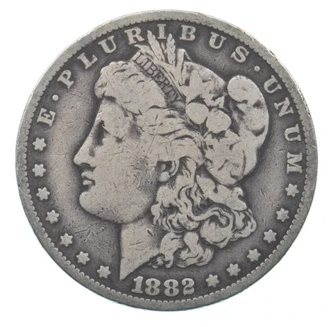 Early - 1882-O Morgan Silver Dollar - 90% US Coin *801