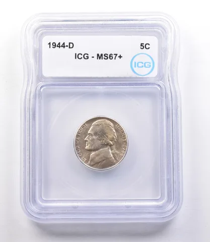 1944-D Jefferson Nickel MS67+ ICG *1898