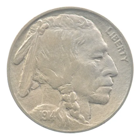 1914-D Indian Head Buffalo Nickel *2481