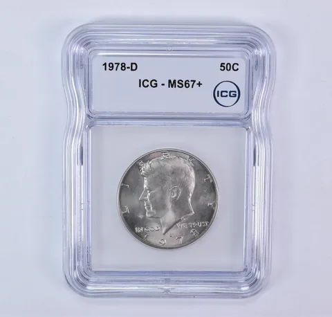 1978-D Kennedy Half Dollar MS67+ ICG