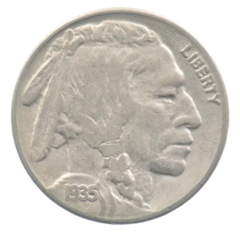 1935-S Indian Head Buffalo Nickel *9370