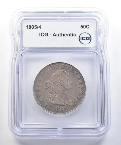 1805/4 Draped Bust Half Dollar Authentic ICG *7773