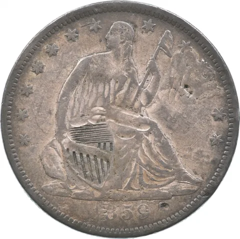 1859-S Seated Liberty Half Dollar *4703