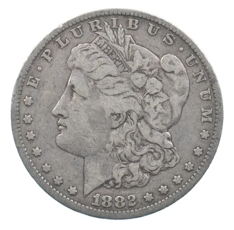 Early - 1882-O Morgan Silver Dollar - 90% US Coin *736