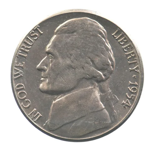 1954-S Jefferson Nickel D/S *7664