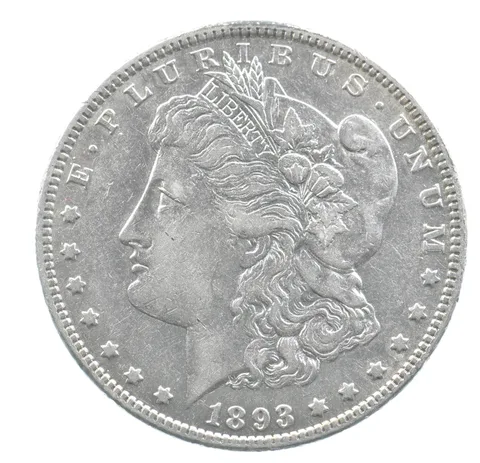 1893 Morgan Silver Dollar *4334