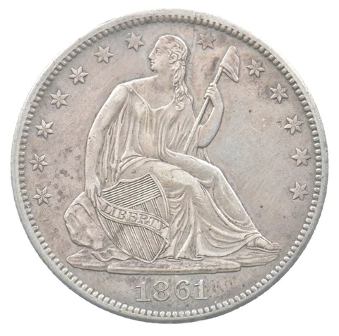 1861-O Seated Liberty Half Dollar *5240