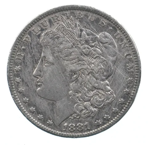 Early - 1881-O Morgan Silver Dollar - 90% US Coin *613